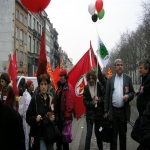 Manifestation  Bruxelles le 19 mars 2005 photo n53 